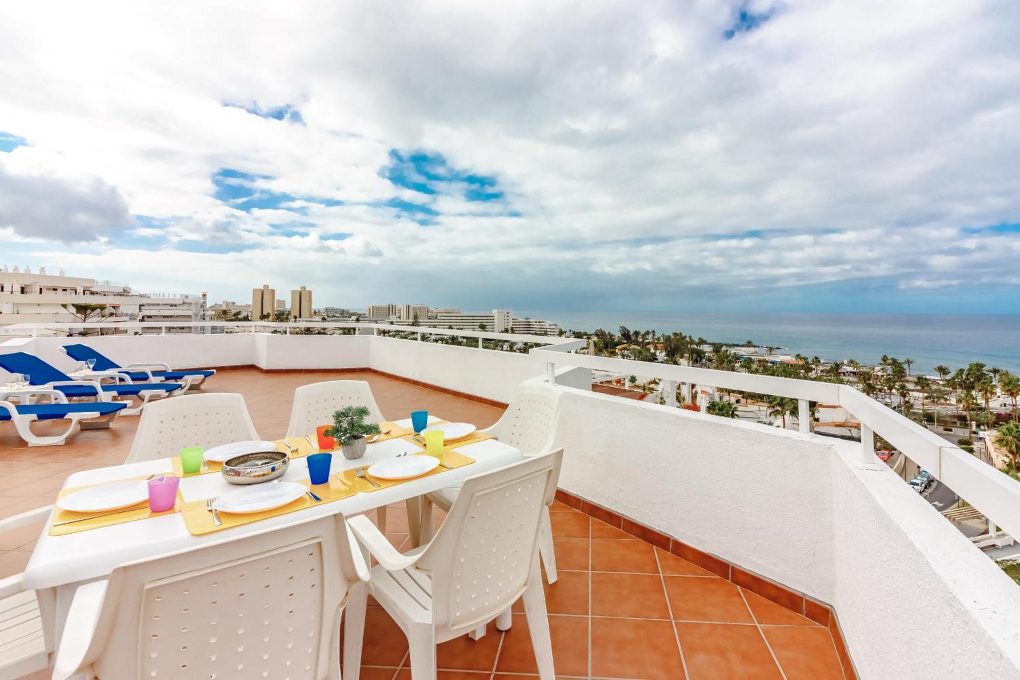 Apartamento Costa Adeje Amazing Ocean View Bigterrace Playa Feñabe Exterior foto